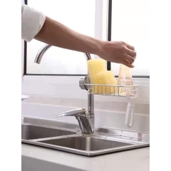 Giá cài vòi inox 304 để dụng cụ cọ xoong nồi, dẻ rửa bát