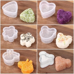 Bộ 7 khuôn làm cơm nắm BETO ngộ nghĩnh