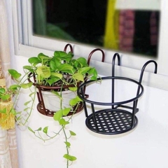 Giá treo hoa ban công sơn tĩnh điện chống rỉ