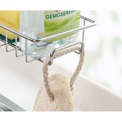 Giá cài vòi inox 304 để dụng cụ cọ xoong nồi, dẻ rửa bát