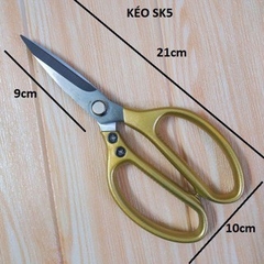 Kéo Nhật cắt gà SK5 lưỡi thép, tay gang cao cấp SALE VỀ GỐC LẤY TƯƠNG TÁC