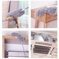 Chổi phủi bụi, quét trần gấp gọn cán có thể kéo dài đến 3m