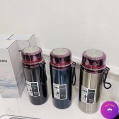 Bình nước giữ nhiệt 1,2L nắp kim cương