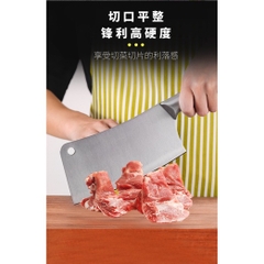 Bộ dao Nhật 6 món chuôi sắt lưỡi thép chống rỉ cao cấp