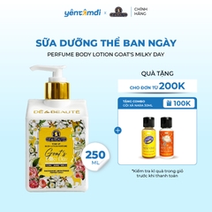 Sữa Dưỡng Thể Tone Up Nâng Tông Ban Ngày Dê la Beauté Hương Nước Hoa Sáng Trắng Dưỡng Ẩm Đa Tầng 250ML
