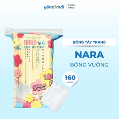 Bông Tẩy Trang Cotton Pads NARA 3 Lớp 160 Miếng