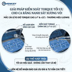 Mắc cài răng 3 torque +7 Ludwig