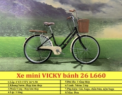 Xe đạp mini Vicky L660 26inch