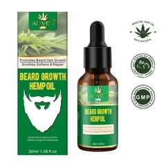 Tinh Dầu Hữu Cơ Tự Nhiên Dưỡng Râu Cho Nam Aliver Beard Growth Hemp Oil