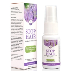 Xịt tẩy lông tự nhiên và ức chế mọc lại Aliver Stop Hair Growth Inhibitor Spray