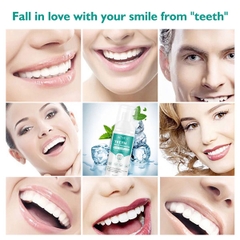 Kem đánh răng làm trắng răng Aliver hương trái cây Aliver Teeth Whitening Foaming