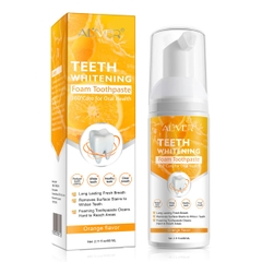 Kem đánh răng làm trắng răng Aliver hương trái cây Aliver Teeth Whitening Foaming