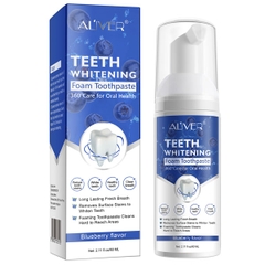 Kem đánh răng làm trắng răng Aliver hương trái cây Aliver Teeth Whitening Foaming