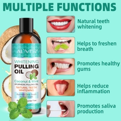 Nước súc miệng siêu sạch Aliver Whitening Pulling Oil