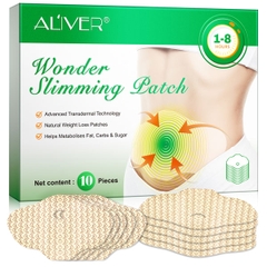 Miếng dán đốt mỡ tự nhiên Aliver Wonder Slimming Patch