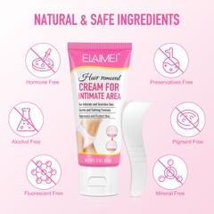 Elaimei Hair Removal Cream For Intimate Area tẩy lông toàn thân