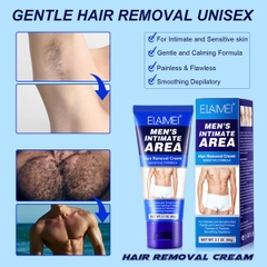 Kem tẩy lông thô trên cơ thể nam giới Elaimei Hair Removal Cream For Men's Intimate Area