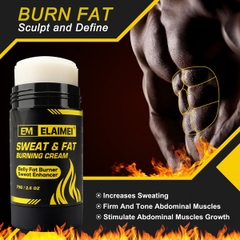 Kem đánh tan mỡ, dưỡng ẩm giúp săn chắc cơ bụng Elaimei Sweat & Fat Burning