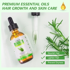 Tinh dầu hương thảo giúp mọc tóc, chăm sóc da đầu Elbbub Rosemary Essential Oil