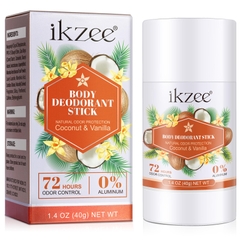 Thanh khử mùi cơ thể, chống mồ hôi và ẩm ướt dành cho nam và nữ Ikzee Body Deodorant Stick