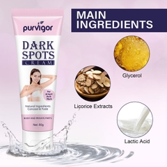 Kem dưỡng trắng da toàn thân Purvigor Dark Spots