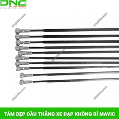 Căm dẹp đầu thẳng (Nan hoa) xe đạp không rỉ MAVIC