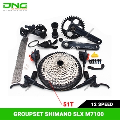 Bộ group SHIMANO SLX M7100 1x12S / 2x12S