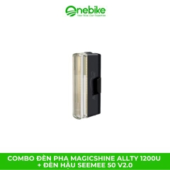Combo đèn pha MAGICSHINE ALLTY 1200U + đèn hậu SEEMEE 50 V2.0