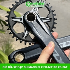 Giò dĩa xe đạp SHIMANO SLX FC-M7100 26-36T
