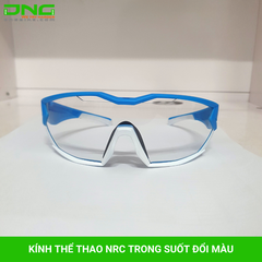 Kính xe đạp thể thao NRC 01 lens trong suốt đổi màu