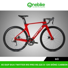 Xe đạp đua TWITTER R10 Pro RS-22S D- Ghi đông Carbon