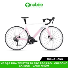Xe đạp đua TWITTER T8 Pro RS-24S-D- Ghi đông Carbon - Vành nhôm