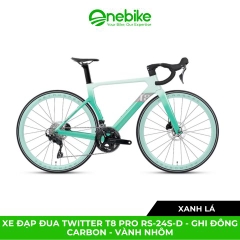 Xe đạp đua TWITTER T8 Pro RS-24S-D- Ghi đông Carbon - Vành nhôm
