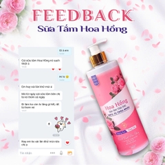 Sữa Tắm Hoa Hồng