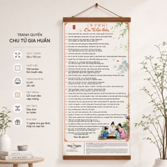Tranh Chu Tử Gia Huấn