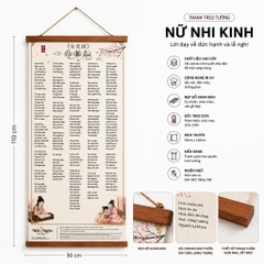 Tranh Nữ Nhi Kinh Cao Cấp