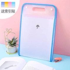 Quyển Đựng Tài Liệu ( 15 Ngăn Riêng- Có Quai Sách Tiện Lợi)