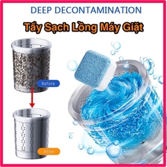 Viên Tẩy Vệ Sinh Lồng Máy Giặt, Diệt Khuẩn Và Tẩy Chất Cặn Lồng Máy Giặt Hiệu Quả