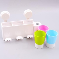 [Free Ship] Nhả Kem ĐáNh Răng Tự Đông 3 Cốc