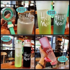 Combo 5 Chai Thủy Tinh Hello Master Đầy Màu Sắc