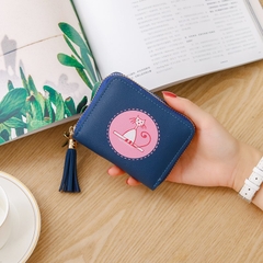 [Freeship] Ví Ngắn Cầm Tay Mini Nữ Hình Mèo