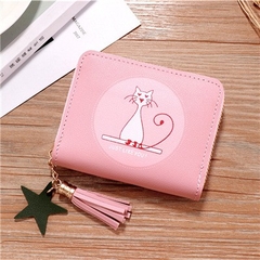 [Freeship] Ví Ngắn Cầm Tay Mini Nữ Hình Mèo