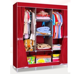 Tủ Vải 3 Buồng 8 Ngăn Cao Cấp