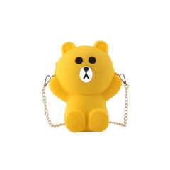 [Free Ship] Túi Gấu Brown Đeo Chéo Silicon Siêu Hót ( 2 Dây)