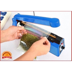 Máy Dán, Hàn Miệng Túi Nilon Đóng Gói Thực Phẩm Dập Tay - Dài 20Cm Mối Hàn 2Mm