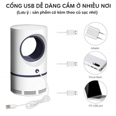 Đèn Bắt Muỗi Hồng Ngoại, Đèn Chống Muỗi Đa Năng, Chất Liệu An Toàn, Ánh Sáng Hồng Ngoại Thu Hút Muỗi, Hiệu Quả Diệt Muỗi