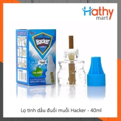 [Free Ship] Lọ Tinh Dầu Đuổi Muỗi Hacker 40Ml