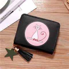 [Freeship] Ví Ngắn Cầm Tay Mini Nữ Hình Mèo