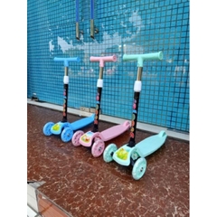[Free Ship] Xe Trượt Scooter Bánh Phát Sáng Có Thể Gập Gọn Dễ Mang Theo