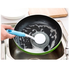 Dụng Cụ Cọ Xoong Nồi Có Tay Cầm